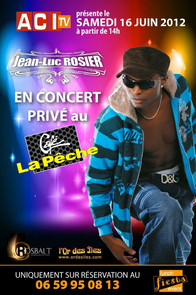 Jean-Luc Rosier, concert gratuit, 16 juin
