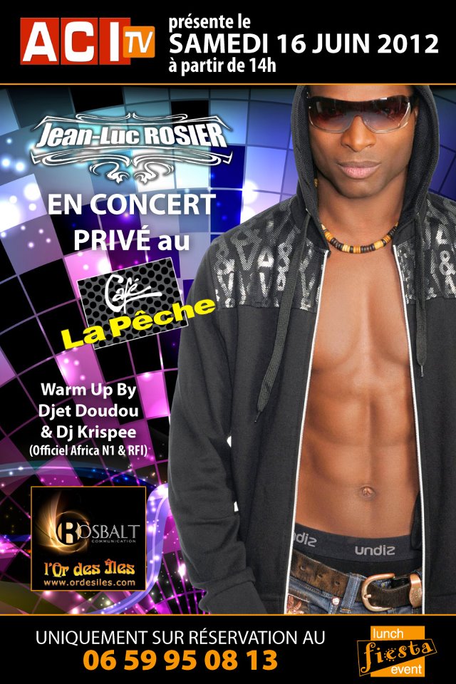 jean-Luc Rosier, concert gratuit, 16 juin